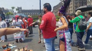 LIMPIA HUGO ZOCALO CDMX 11 de junio de 2024