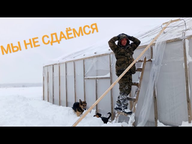 Снега навалило за 3 дня - как за всю зиму