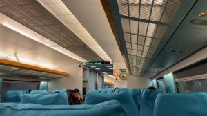 Китай. Внутри поезда на магнитной подушке Maglev из аэропорта Шанхая