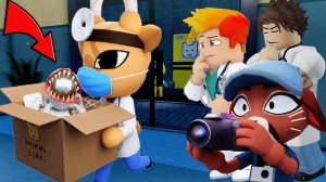 Что Спрятал в КОРОБКЕ ДОКТОР? Аномальная Больница Животных Animal Hospital Roblox