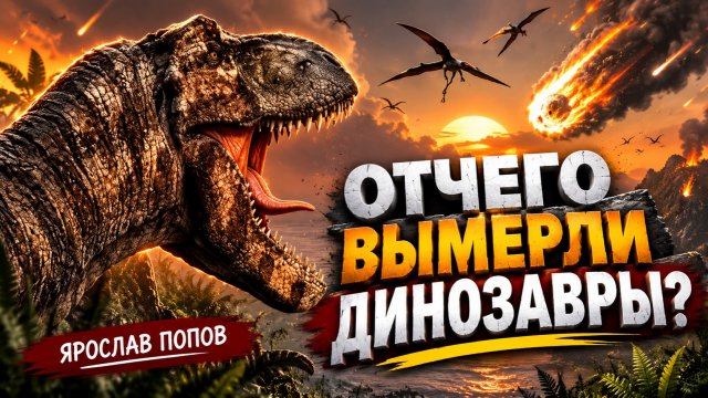 Отчего вымерли динозавры. Ярослав Попов Отчего вымерли динозавры. Ярослав Попов