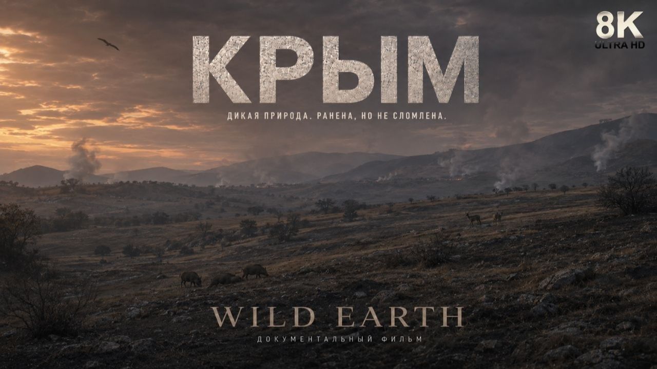 ДИКАЯ ПРИРОДА КРЫМА. РАНЕНА НО НЕ СЛОМЛЕНА.  документальный фильм о Крыме