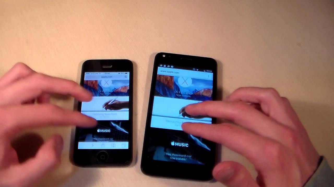 Сравнение: iPhone 5 VS Prestigio Muze C3 смотреть онлайн