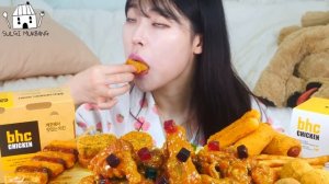 Мукбанг - курица - с хрустом