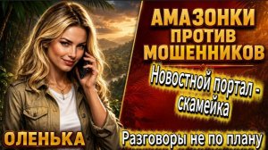 ОЛЕНЬКА / ПОПЫТКА ДАВЛЕНИЯ НЕ СРАБОТАЛА / ТЕЛЕФОННОЕ МОШЕННИЧЕСТВО