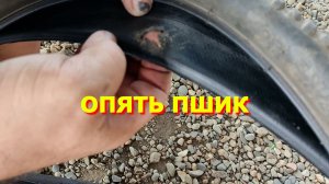 140. Велоконь снова охромел. Туда едем, обратно несем.