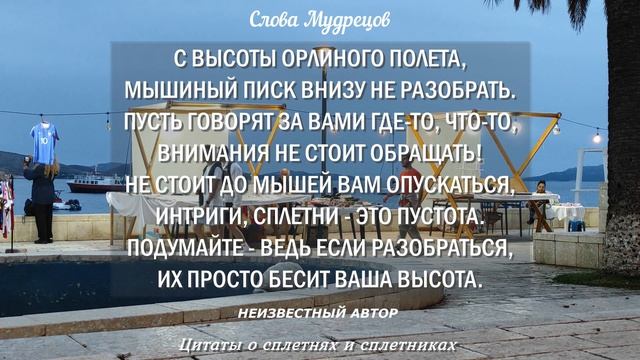 Сплетника можно узнать по 3 признакам... Лучшие цитаты о сплетниках. смотреть онлайн