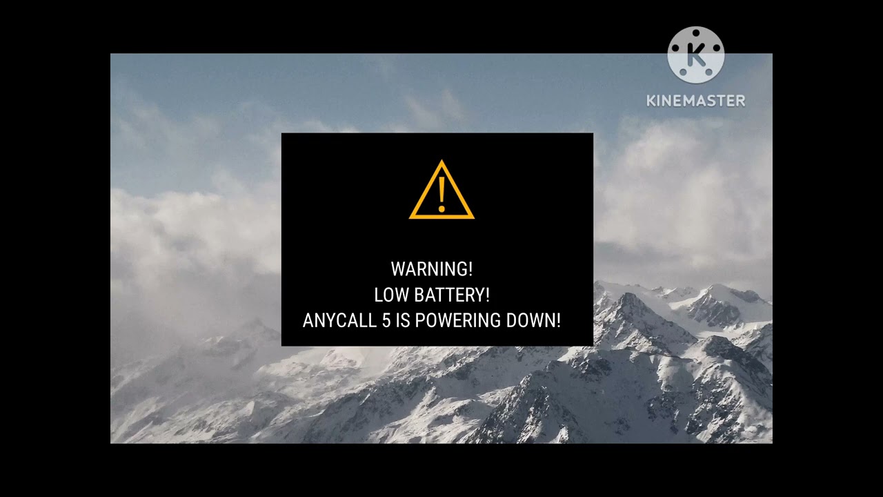Samsung Anycall 5 low battery/ Низкая батарея на телефоне Самсунг. смотреть онлайн