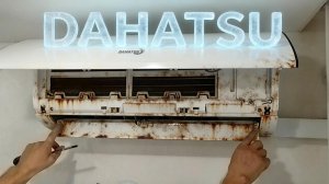 Как разобрать кондиционер DAHATSU для чистки