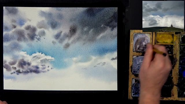 #317 Travel By Art, Ep. 158: Beautiful Armenia: Saint Sargis Church (Watercolor Landscape Demo) смотреть онлайн