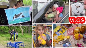 VLOG Бабушка пошла в спорт :D. А потом на шоппинг