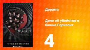 Дело об убийстве в башне Горизонт 4 серия
