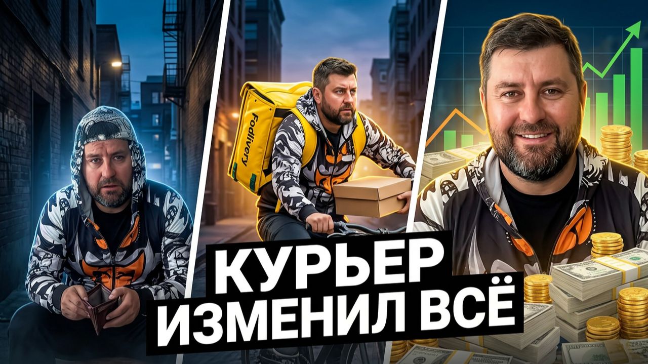 Работа курьером решение, которое полностью изменило моё будущее