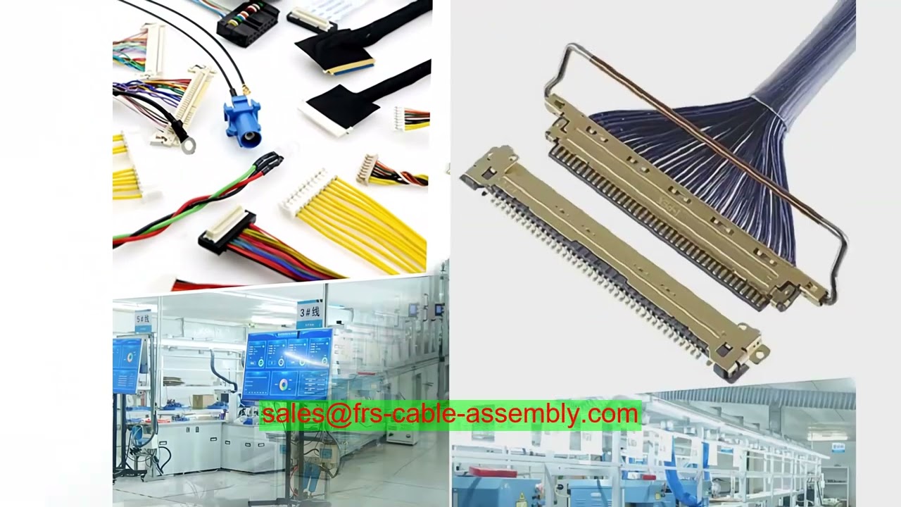 Индивидуальная сборка кабелей Custom LVDS Cable EDP Cabel Assembly Electrical JST PH Wire Surface Mo смотреть онлайн