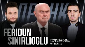 Prank with Secretary General of the OSCE Feridun Sinirliouglu