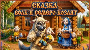 ВОЛК И СЕМЕРО КОЗЛЯТ | СКАКЗА МУЛЬТФИЛЬМ | МУЛЬТИКИ | РУССКИЕ СКАЗКИ МУЛЬТИКИ