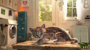 Милый маленький котёнок Приключение - мультик для маленьких мальчиков и девочек Котёнок #6