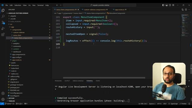 Building a Recursive Angular Sidebar Component смотреть онлайн