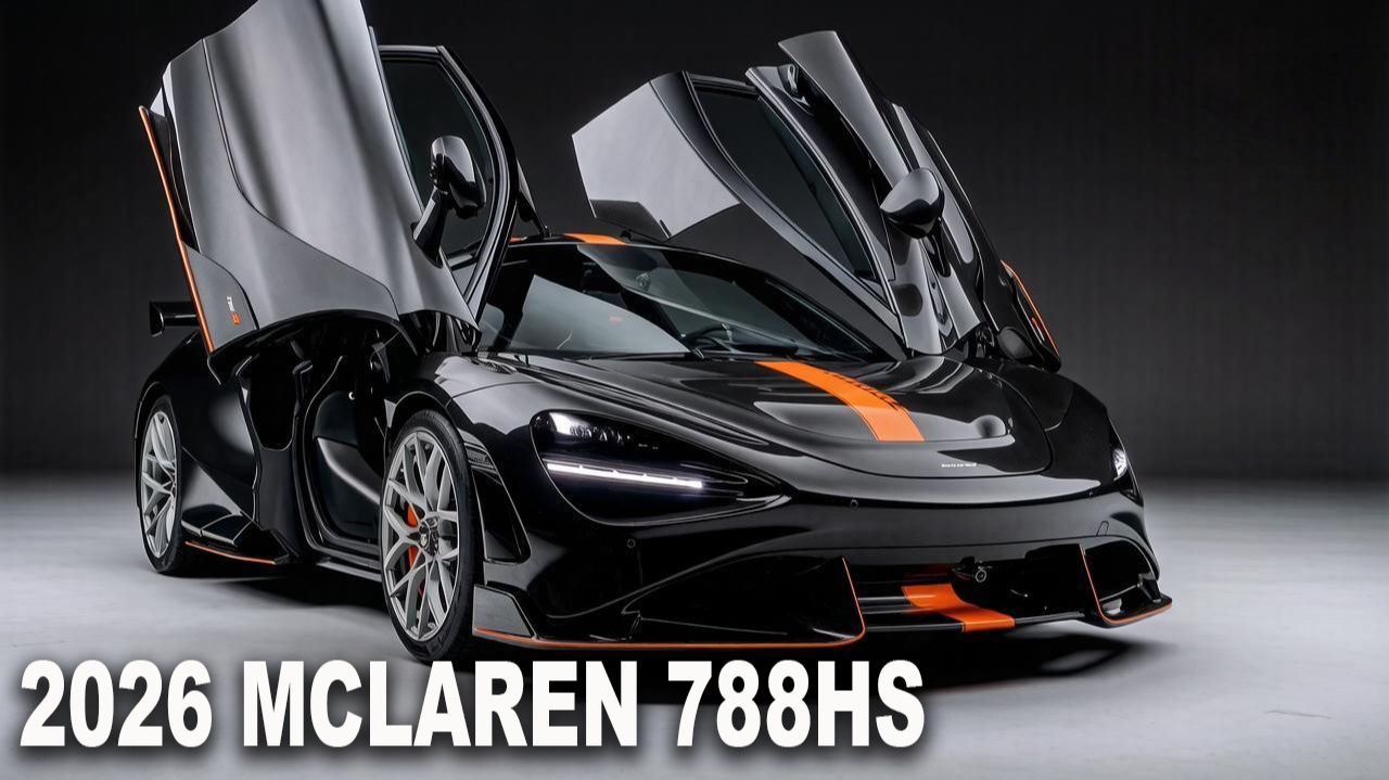 Новый McLaren 788HS (High Sport) будет последним в истории бензиновых суперкаров линейки 720S/750S