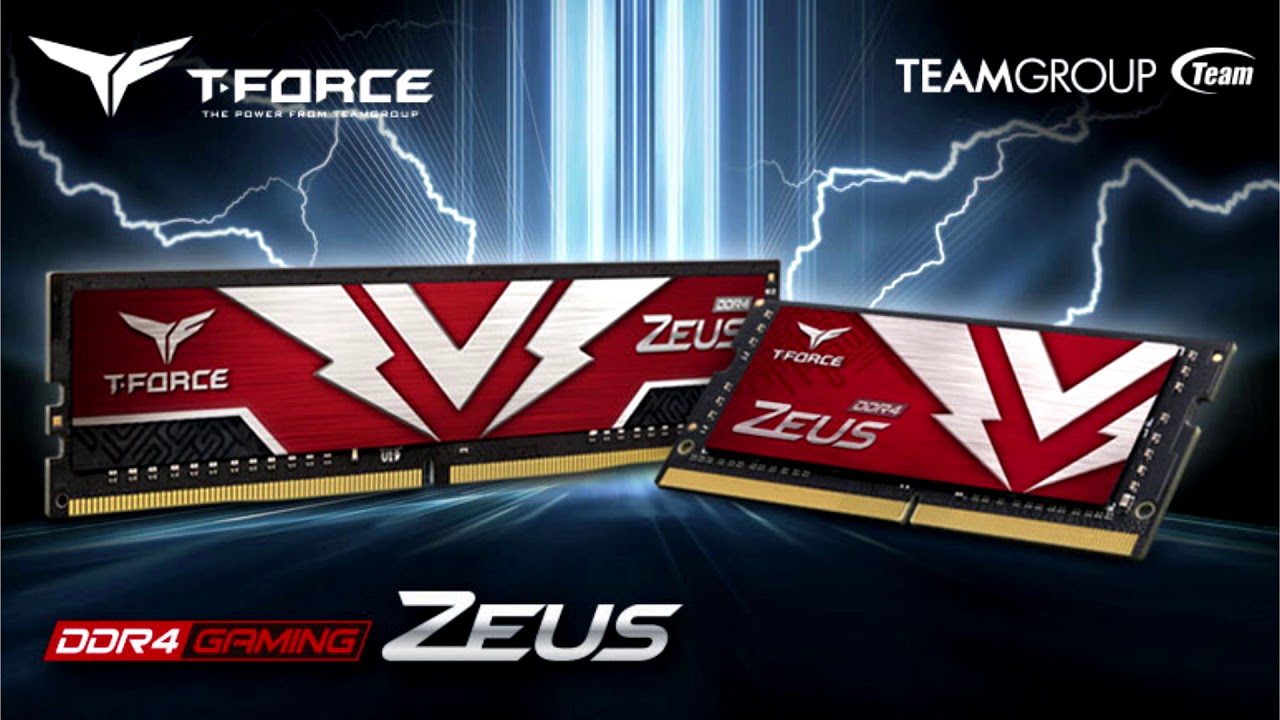 Team Group Launches Two ZEUS Series Gaming Memory Modules смотреть онлайн