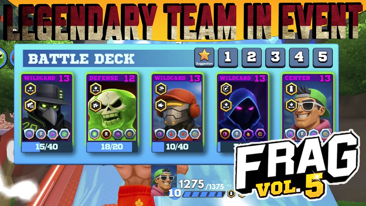 FRAG Pro Shooter - Legendary Team In Event😏Gameplay Walkthrough(iOS,Android)