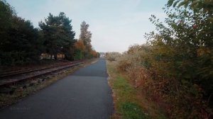 Живописная утренняя прогулка на рассвете по набережной Астории, штат Орегон