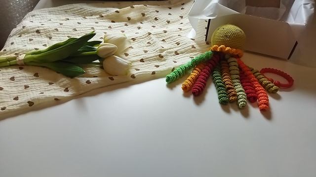 Вяжу козочек. Украли игрушку на озон.