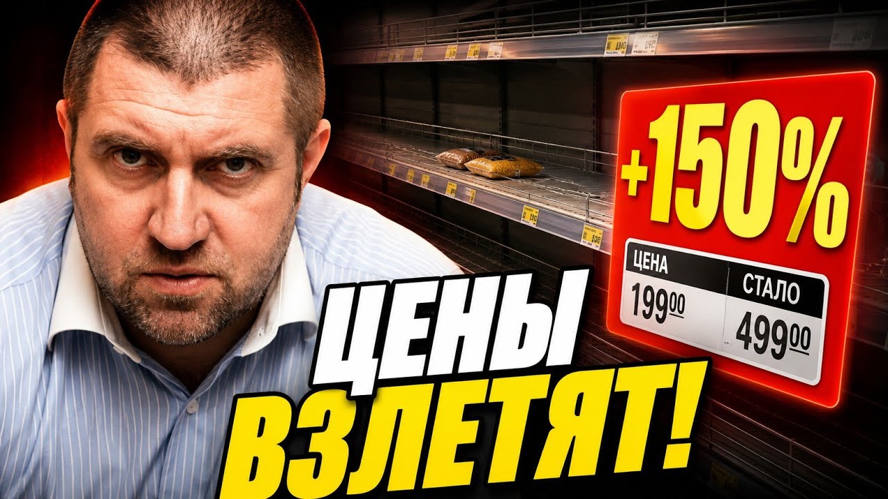 ПОЛКИ ОПУСТЕЮТ! Потапенко: Цены взлетят, остановить это невозможно. Все начнется осенью! смотреть онлайн