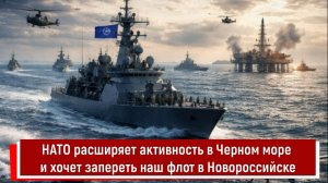 НАТО расширяет активность в Черном море и хочет запереть наш флот в Новороссийске
