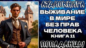 АУДИОКНИГА ПОПАДАНЦЫ: ВЫЖИВАНИЕ В МИРЕ БЕЗ ПРАВ ЧЕЛОВЕКА. КНИГА 11
