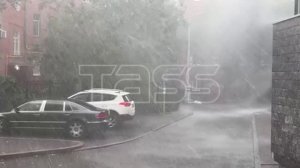 Дождь в Москве