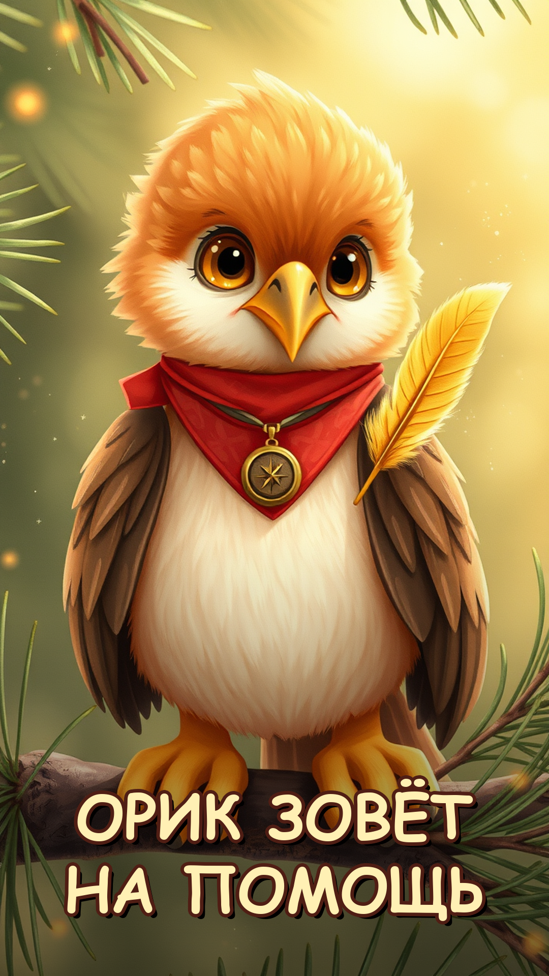 Орлёнок Орик просит о помощи 🦅 смотреть онлайн