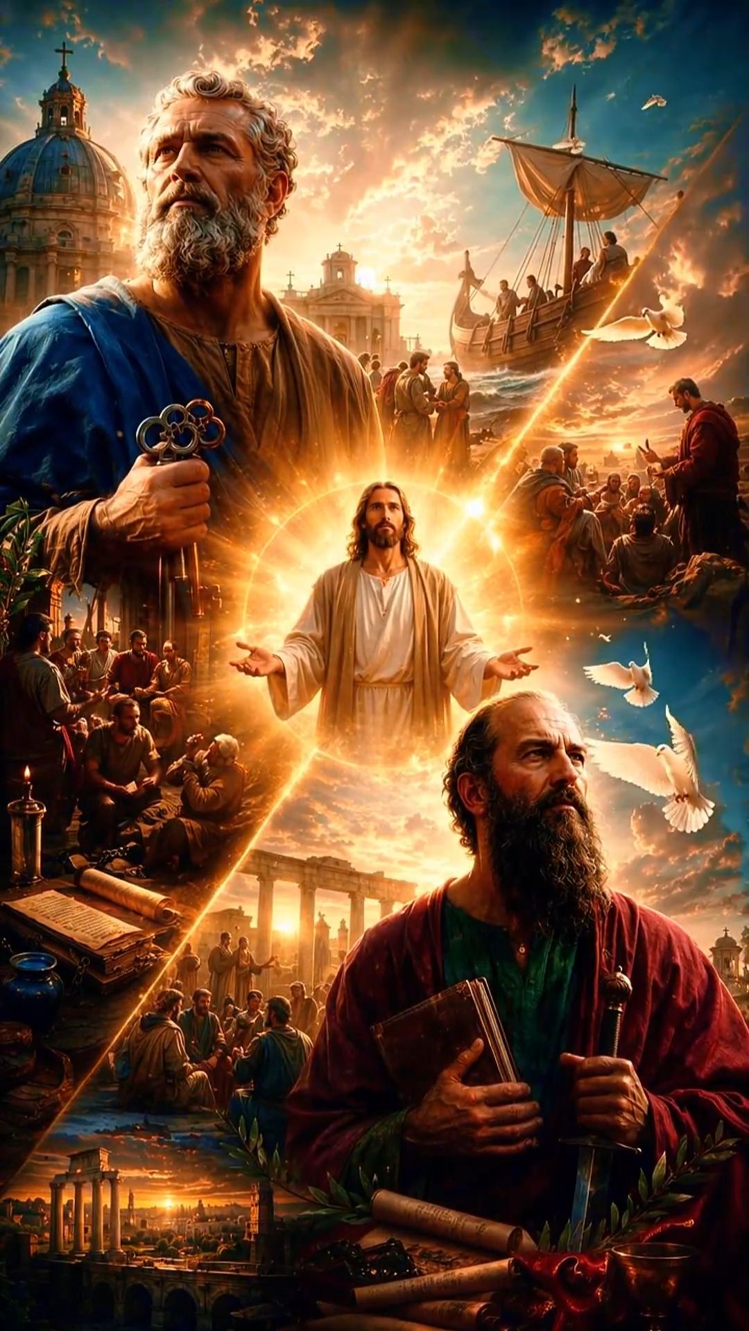 С днём святых апостолов Петра и Павла 🙏🙏🙏