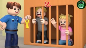 РОБЛОКС Брукхейвен. Беги из КАРТОН-НОЙ ТЮРЬМЫ! | #Роблокс