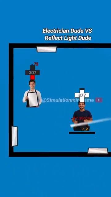 Electrician Dude vs Light Reflect Dudegamesimulation