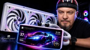 Система охлаждения Thermalright Rainbow Vision 360 Turbo ARGB WHITE Распаковка и Обзор