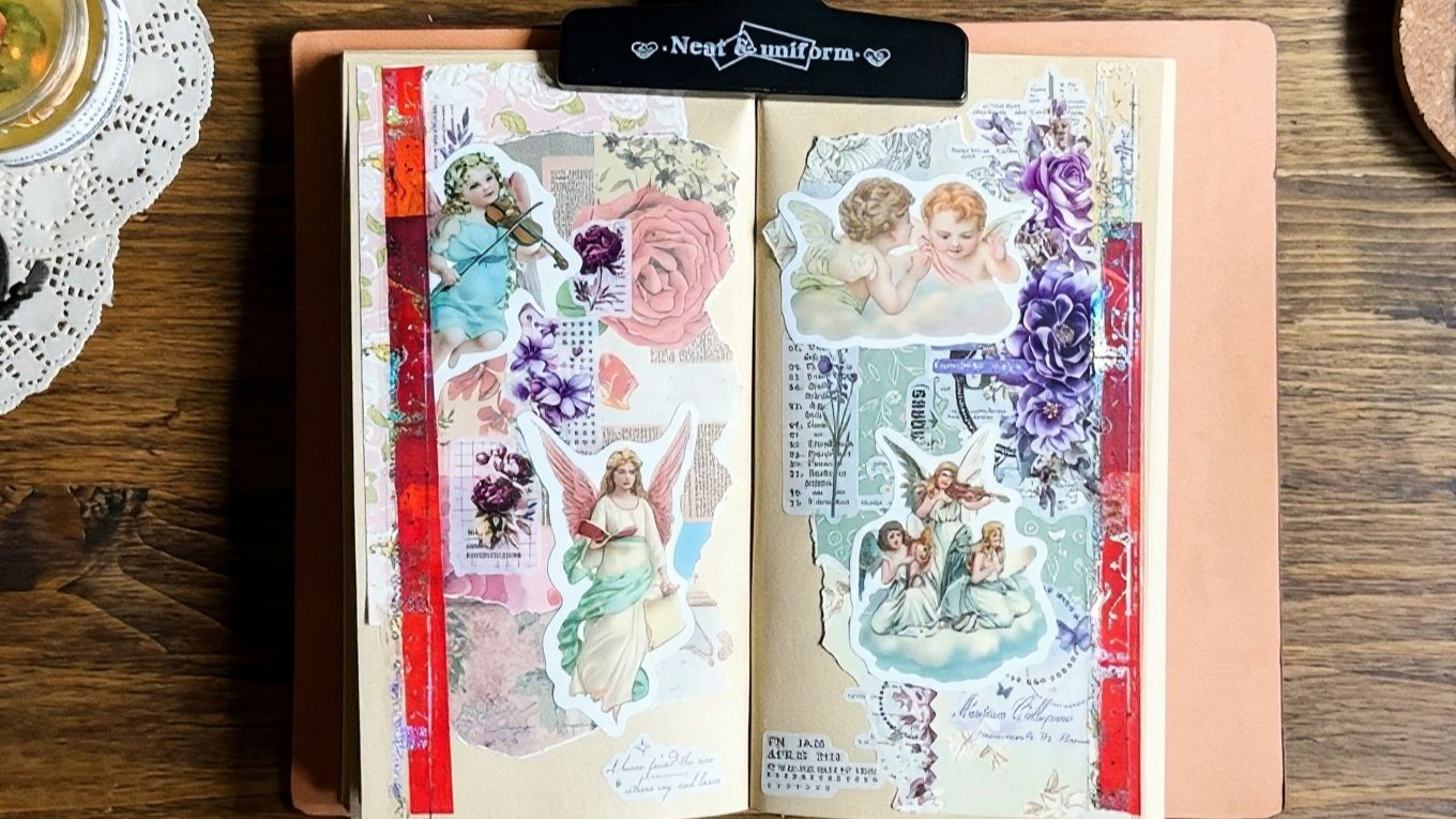 звуки для расслабления·заполнение блокнота·sounds for relaxation·notebook design·various collages смотреть онлайн