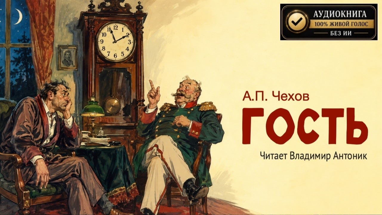 «Гость». А.П. Чехов. Аудиокнига. Читает Владимир Антоник