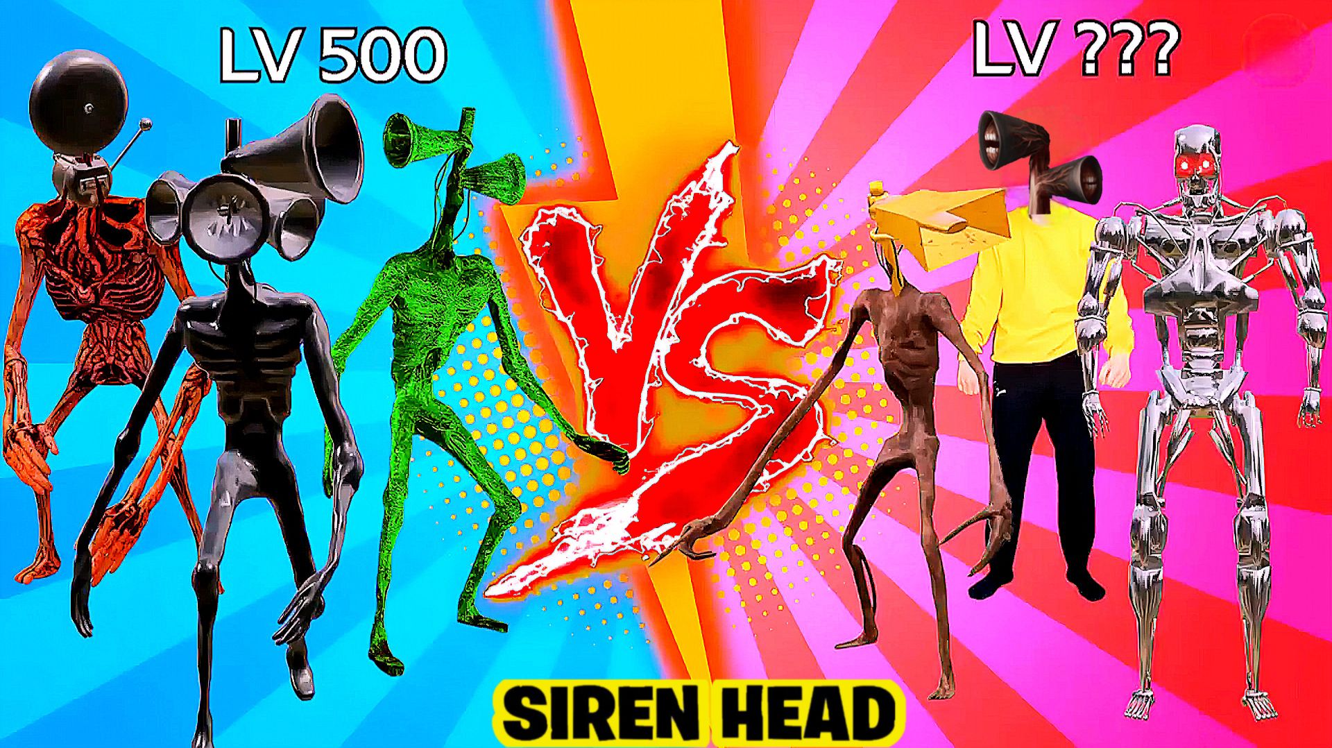 📢 СИРЕНОГОЛОВЫЙ 📢 против МОНСТРОВ ТРЕВОРА ХЕНДЕРСОНА. SIREN HEAD. смотреть онлайн