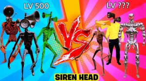 📢 СИРЕНОГОЛОВЫЙ 📢 против МОНСТРОВ ТРЕВОРА ХЕНДЕРСОНА. SIREN HEAD.