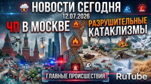НОВОСТИ СЕГОДНЯ 12.07.2026 | ЧП в Москве, разрушительные катаклизмы, главные происшествия в России