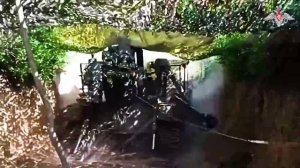 Боевая работа расчетов артиллерии в зоне СВО