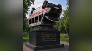 Вариант нового памятника, вместо бюстов Бандеры поставить.