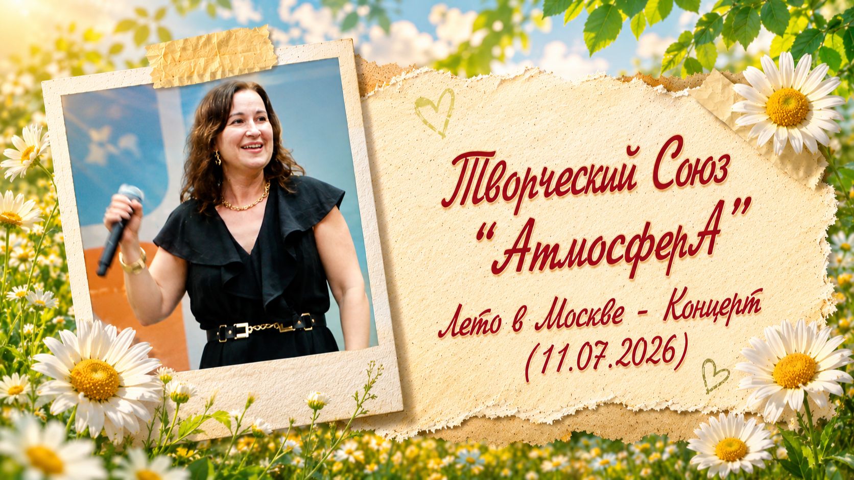 Творческий Союз "АтмосферА" - Лето в Москве - Концерт (11.07.2026)