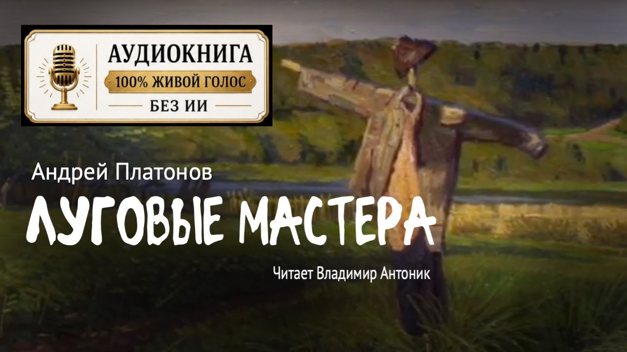 «Луговые мастера». Андрей Платонов. Аудиокнига. Читает Владимир Антоник