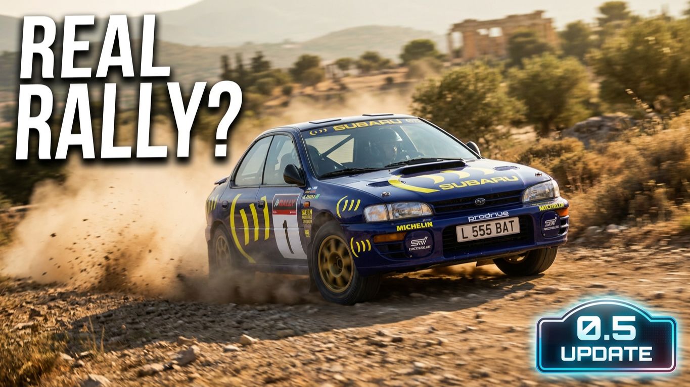 Добро пожаловать в ралли - Assetto Corsa Rally - Обновление 0.5 - на руле MOZA R5 смотреть онлайн