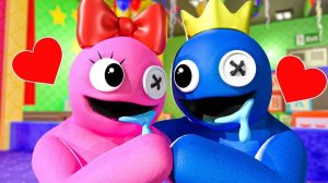 ХАГГИ ВАГГИ - БЕЗОТВЕТНАЯ ЛЮБОВЬ!   Poppy Playtime Rainbow Friends - Анимации на русском