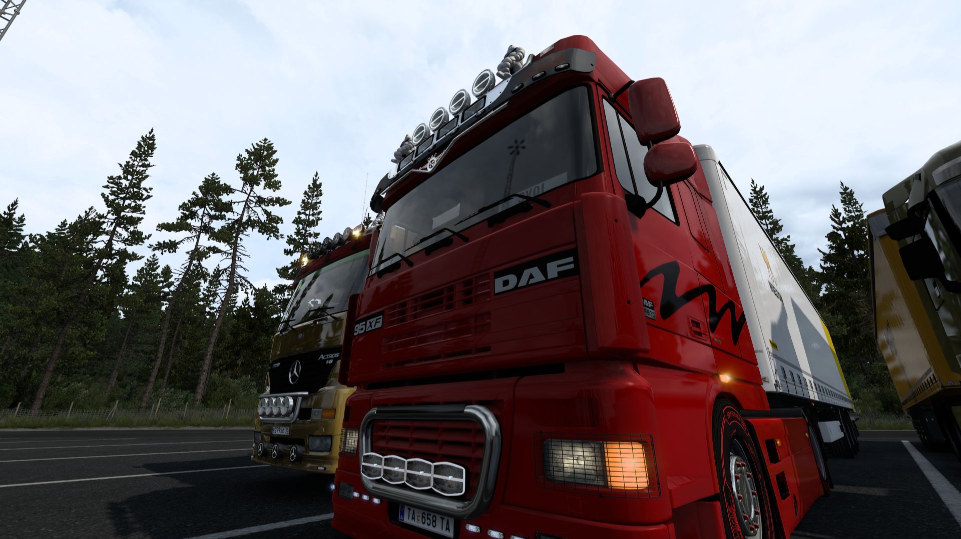 Euro Truck Simulator 2 в жопу мира по Уралу смотреть онлайн