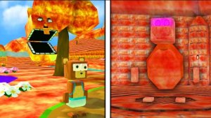 НОВОЕ ОБНОВЛЕНИЕ. Уровень с боссом из лавы - Прохождение игры Super Bear Adventure