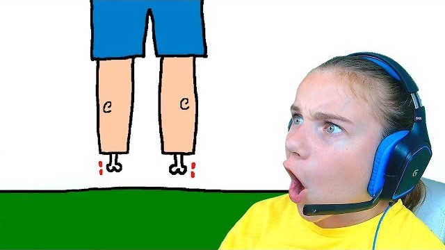 ДОРИСУЙ НОГИ или ПОТЕРЯЙ СВОИ Этот ролик могут забанить? Just Draw смотреть онлайн